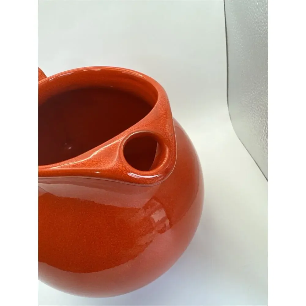 Vintage Waechtersbach Solid‎ Red bubble shaped 70 oz Pitcher